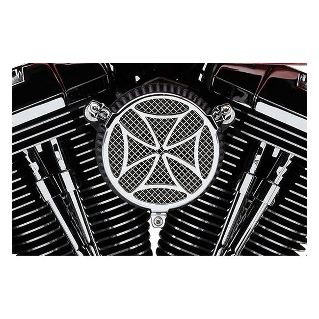 Cobra, naked air cleaner kit. Cross, chrome Air Cleaner Cobra