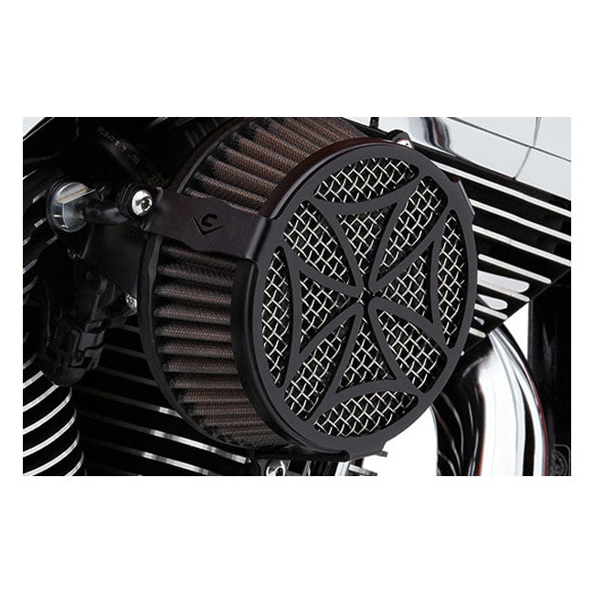Cobra, Naked air cleaner kit. Cross. Black Air Cleaner Cobra
