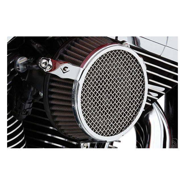 Cobra, Naked air cleaner kit. Plain. Chrome Air Cleaner Cobra