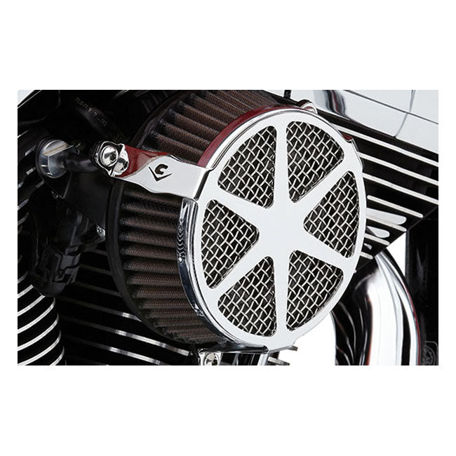 Cobra, Naked air cleaner kit. Spoke. Chrome Air Cleaner Cobra