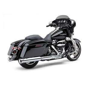 Cobra Mufflers 4 1/2" Round Slip On Neighbor Hater Chrome Exhaust Slip-Ons And Mufflers Cobra