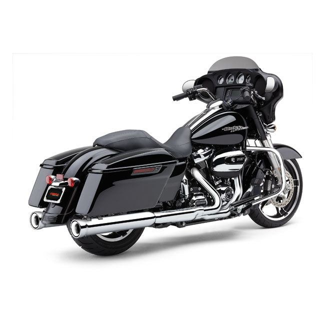 Cobra Mufflers 4 1/2" Round Slip On Neighbor Hater Chrome Exhaust Slip-Ons And Mufflers Cobra
