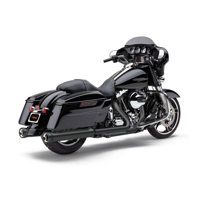 Cobra Mufflers 4 1/2" Round Slip On Neighbor Hater Raven Black Exhaust Slip-Ons And Mufflers Cobra