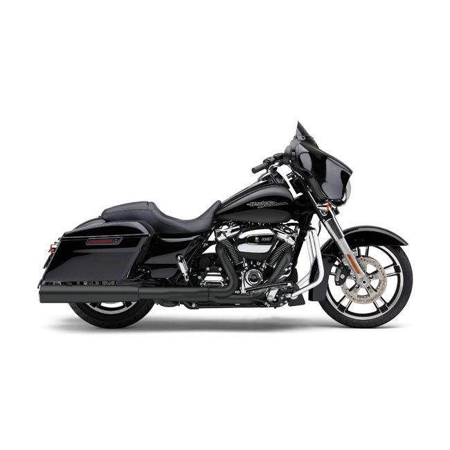Cobra, Powrflo 4-1/2" slip on mufflers. Black EXHAUST SLIP-ONS AND MUFFLERS Cobra