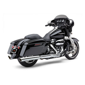 Cobra Mufflers 3 1/2" Round Slip On 909 Chrome Exhaust Slip-Ons And Mufflers Cobra