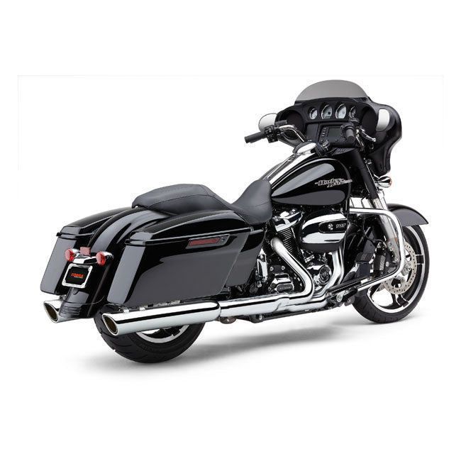 Cobra Mufflers 3 1/2" Round Slip On 909 Chrome Exhaust Slip-Ons And Mufflers Cobra