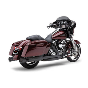 Cobra Mufflers 4 1/2" Round Slip On Race Pro Raven Black Exhaust Slip-Ons And Mufflers Cobra