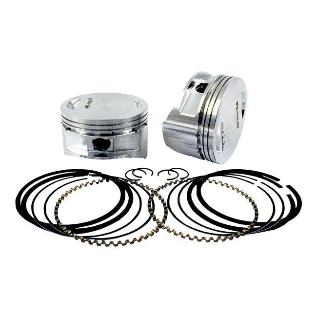 S&S Cycle Forged Piston Kit 113" Engine 4" Std Size Pistons And Rings Kits S&S Cycle