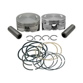 S&S, 111" 4-1/8" bore forged piston kit. +.020" PISTONS AND RINGS KITS S&S