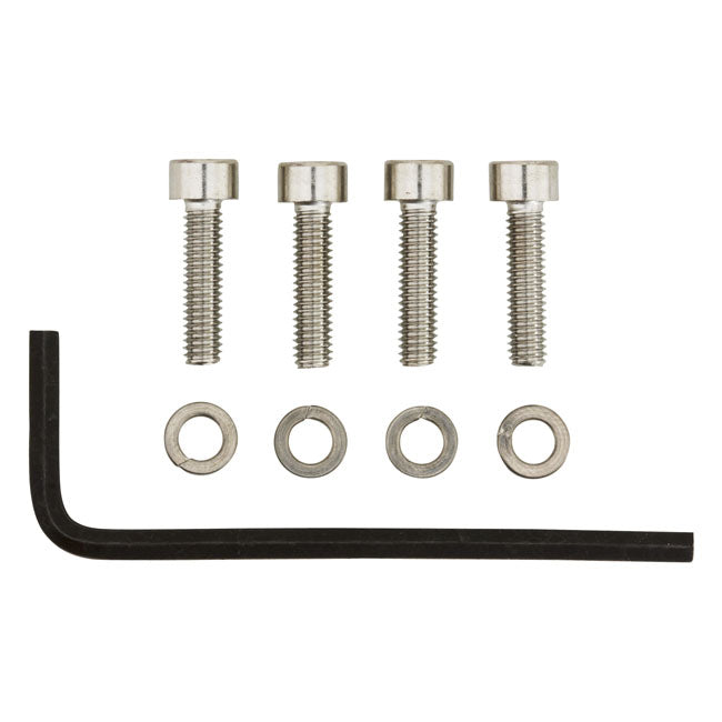 CVP, float bowl screw kit for Keihin CV. Stainless allen CARBS KEIHIN REPL PARTS Cv Performance