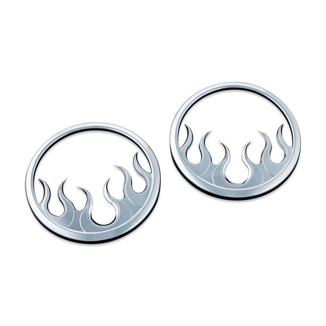 Kuryakyn, Speaker grill. Flame SPEAKERS Kuryakyn