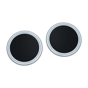 Kuryakyn, Rear speaker accents. Chrome SPEAKERS Kuryakyn