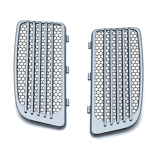 Kuryakyn, Radiator grill set chrome Fairing Kuryakyn