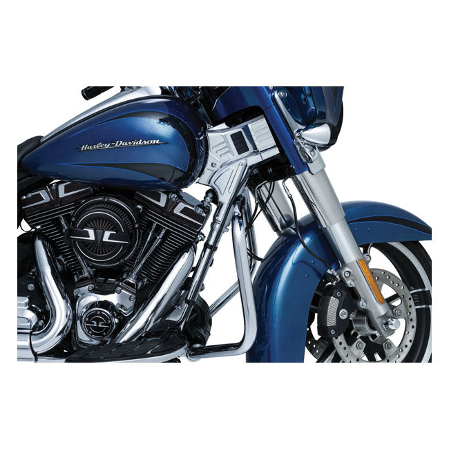 Kuryakyn, Touring deluxe frame neck cover. Chrome FRAMES COVERS Kuryakyn