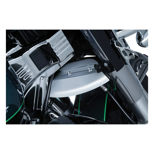 Kuryakyn, Lower triple tree wind deflector. Chrome WIND DEFLECTORS Kuryakyn