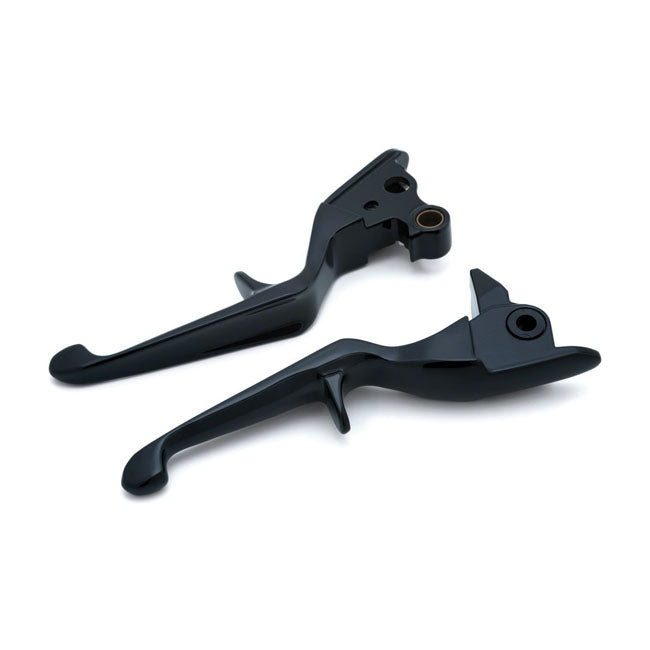 Kuryakyn, Trigger lever set. Gloss black LEVERS Kuryakyn
