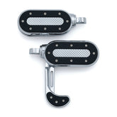 Kuryakyn, Heavy industry switchblade foot pegs. Chrome FOOTPEGS Kuryakyn