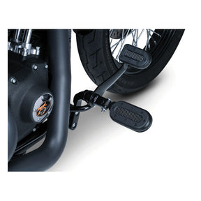 Kuryakyn, Heavy industry switchblade foot pegs. stain black FOOTPEGS Kuryakyn