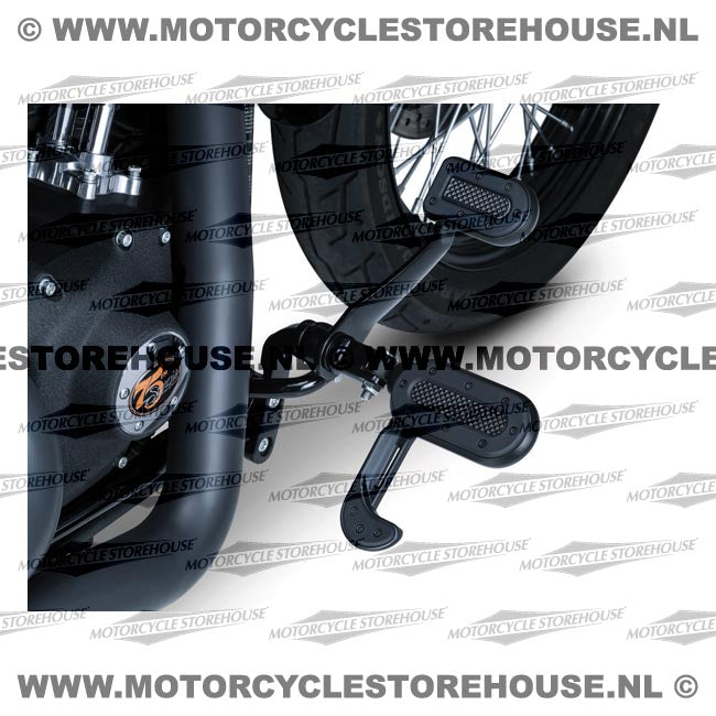 Kuryakyn, Heavy industry switchblade foot pegs. stain black FOOTPEGS Kuryakyn