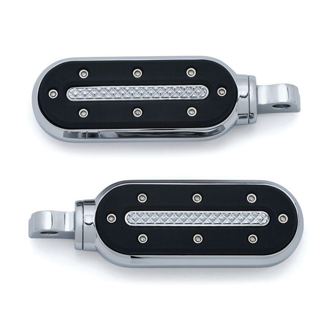 Kuryakyn, Heavy industry foot pegs. Chrome FOOTPEGS Kuryakyn