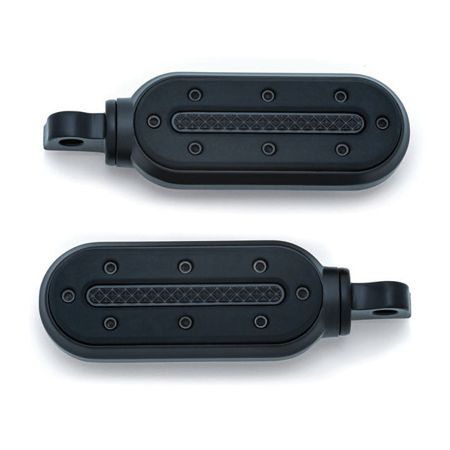 Kuryakyn, Heavy industry foot pegs. Satin black FOOTPEGS Kuryakyn