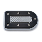 Kuryakyn, Heavy industry brake pedal pad. Chrome BRAKE PEDAL PADS Kuryakyn