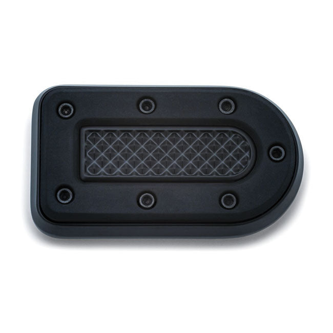 Kuryakyn, Heavy industry brake pedal pad. Satin black BRAKE PEDAL PADS Kuryakyn