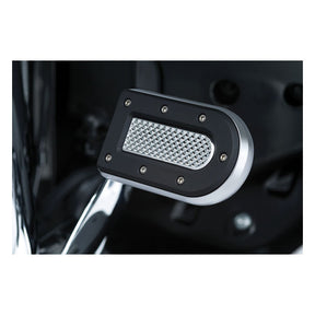 Kuryakyn, Heavy industry brake pedal pad. Chrome BRAKE PEDAL PADS Kuryakyn