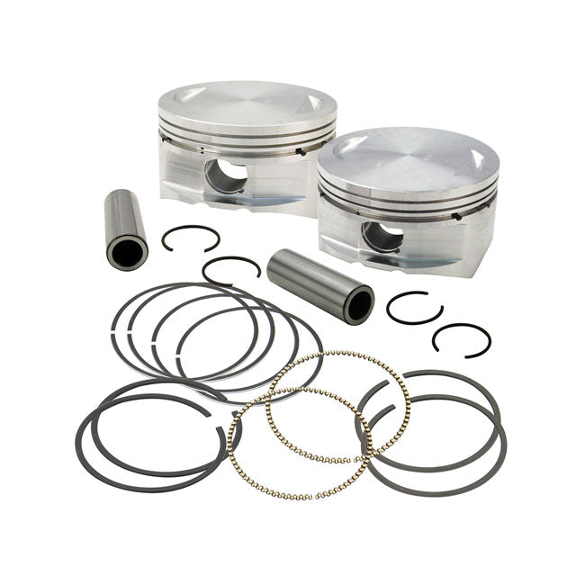 S&S Cycle Forged Piston Kit 3.927" +0.010" For 106" Top End Kit Pistons And Rings Kits S&S Cycle