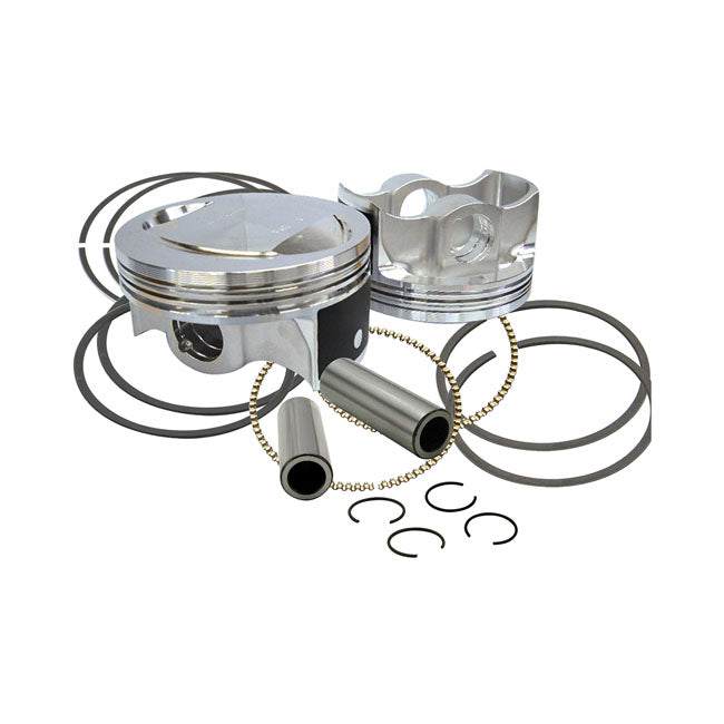 S&S, 3.927" big bore conversion piston & ring kit. Std PISTONS AND RINGS KITS S&S