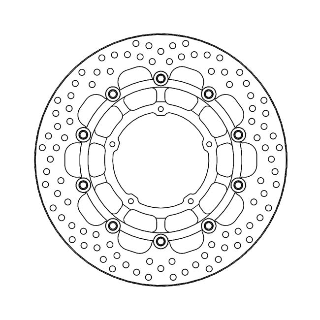 *6 DAYS EXTRA TRANSIT TIME* Moto-Master Halo series floating brake rotor Brake Rotors Moto Master