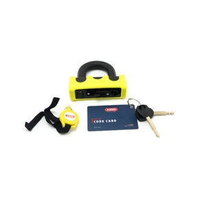 Abus, Granit Power Xs 67 Padlock. Yellow. Blister Pack Lock Abus