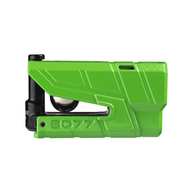 Abus, 8077 Granit Detecto X Plus 2.0 Disc Brake Lock. Green Lock Abus
