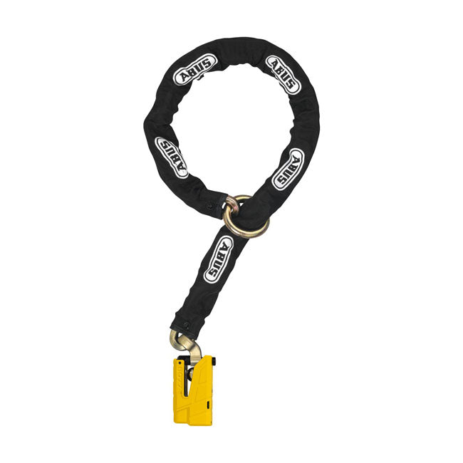 Abus, 8077 Granit Detecto X Plus Lock & Black Loop Chain Chain Lock Abus