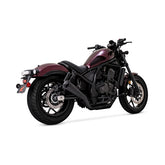 Vance & Hines, Upsweep slip-on exhaust muffler. matte black EXHAUST SLIP-ONS AND MUFFLERS Vance & Hines