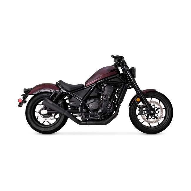 Vance & Hines, Upsweep slip-on exhaust muffler. matte black EXHAUST SLIP-ONS AND MUFFLERS Vance & Hines