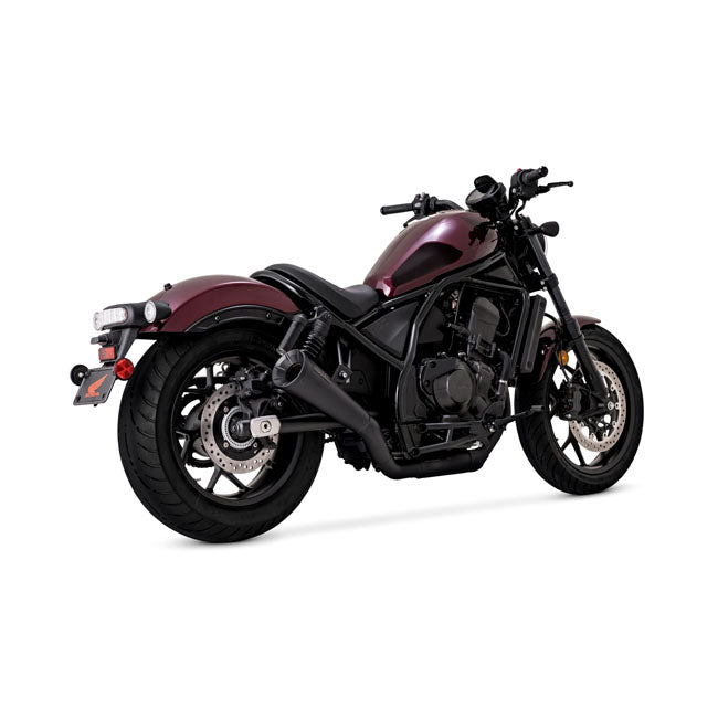 Vance & Hines, Upsweep slip-on exhaust muffler. matte black EXHAUST SLIP-ONS AND MUFFLERS Vance & Hines