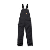 Carhartt Relaxed Fit duck bib overall black OVERALLS Carhartt