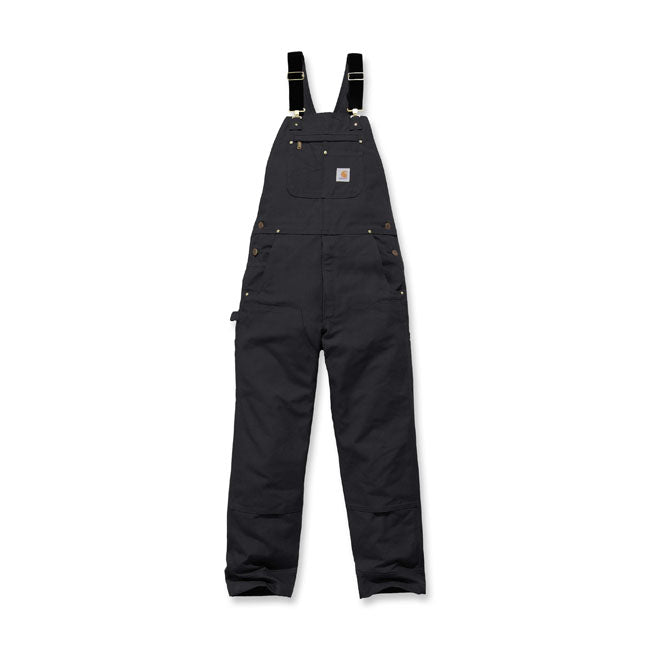 Carhartt Relaxed Fit duck bib overall black OVERALLS Carhartt