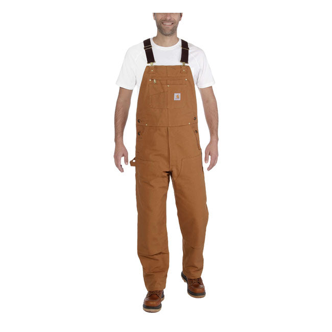 Carhartt Relaxed Fit duck bib overall carhartt®brown OVERALLS Carhartt
