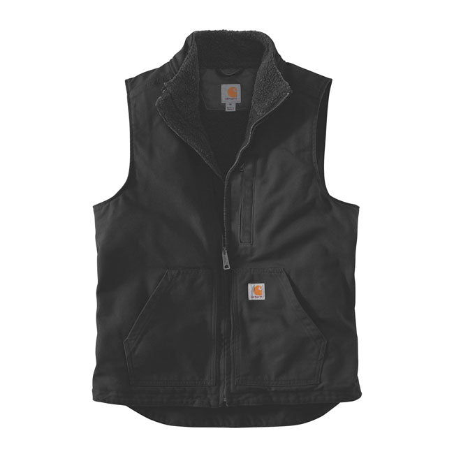 Carhartt Sherpa lined vest black VESTS Carhartt