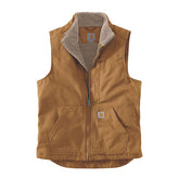 Carhartt Sherpa lined vest Carhartt brown VESTS Carhartt