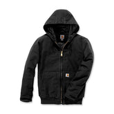 Carhartt Washed insulated jacket black JACKETS MALE Carhartt