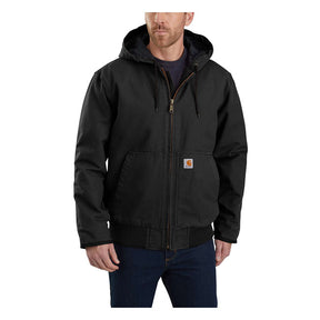 Carhartt Washed insulated jacket black JACKETS MALE Carhartt