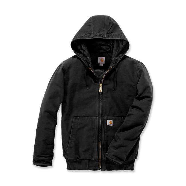 Carhartt Washed insulated jacket black JACKETS MALE Carhartt