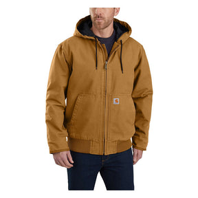 Carhartt Washed insulated jacket Carhartt brown JACKETS MALE Carhartt