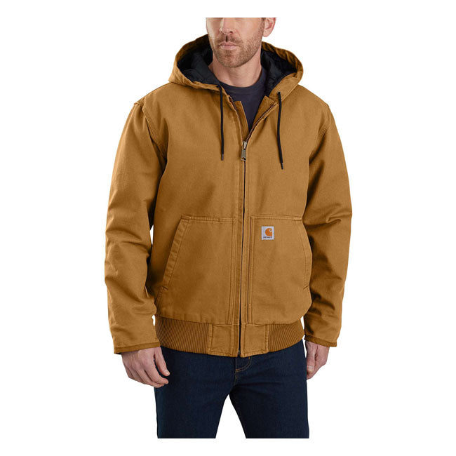 Carhartt Washed insulated jacket Carhartt brown JACKETS MALE Carhartt