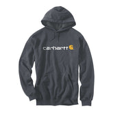 Carhartt Signature logo hoodie carbon heather HOODIES Carhartt