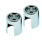 Shock Stud Cover Kit. Chrome Shock Absorbers Stud Covers Mcs