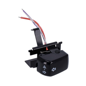 Left Turn, Handlebar Switch. Black Switches Handlebar Mcs